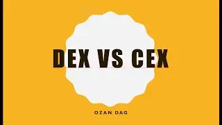 CEX VS DEX Merkezi ve Merkeziyetsiz Borsalar Karşılaştırması
