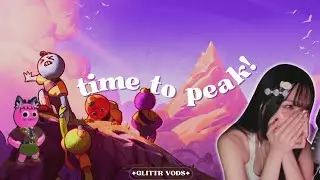 Glittr Tries To Glitch Her Way to the Summit and Carries @Zy0x to His FIRST Win | PEAK 