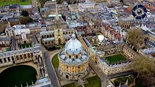 Radcliffe Camera, University Of Oxford 4k Drone Footage