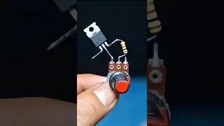 Adjustable Light Control from IRFZ44N#shortvideo #electrical #diy #electronic