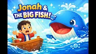 Jonah and the Big Fish 🐳 | Learning to Obey God | Bible Story for Kids
