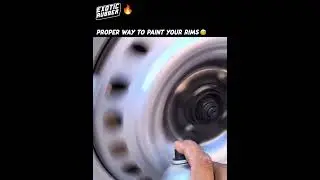 Proper Way To Paint Your Wheels