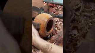 Wood Turning to Tea Caddy #shorts #sntools #woodworking