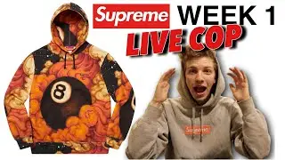 THIS DROP WAS CRAZY! Supreme F/W '19 Week One Live Cop