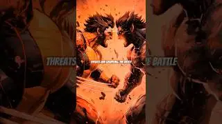 WOLVERINE FIGHTS LOBO #dccomics #marvelcomics #lobo #youtubeshorts