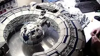Lucrehulk-Class Battleship Lego Moc Timelapse
