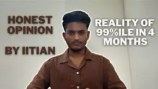 REALITY of 99%ile in LAST 4 Months | (**HARSH REALITY**) | JEE 2026 