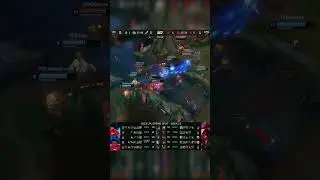 LPL TES Rookie Quadra kill LeBlanc (OMG vs TES)