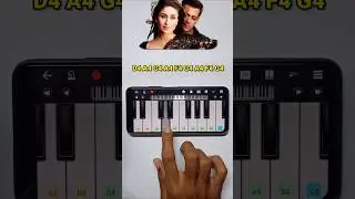 Teri Meri Prem Kahani - Piano Music | #shorts