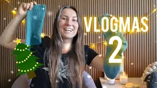 ⛄️🎉 VLOGMAS 2 - Nuevo par de calcetines con una nueva lana Regia