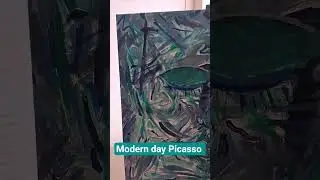modern day Picasso #art #artist #youtubeshorts #multitalentedartist