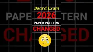 class 10 Paper Pattern Changed For Cbse Board exam 2026 | Exphub #exphub9thand10th