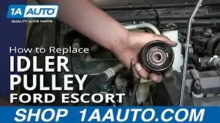 How to Replace Idler Pulley 98-03 Ford Escort