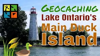 Geocaching Lake Ontario's Main Duck Island