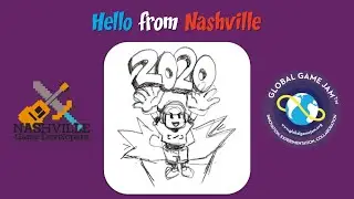 Hello from Nashville Global Game Jam 2020