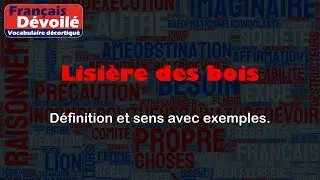 Lisi&egrave;re des bois