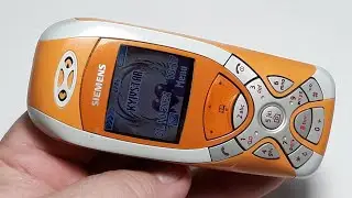 Siemens MC60 - Моноблочный классический мобильный телефон 2003 года редкий цвет
