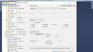 54 SQL Server Maintenance Plans Wizard
