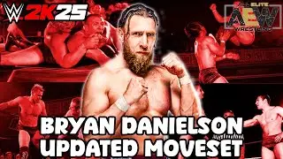 WWE 2K25 Брайан Дэниелсон обновил набор приёмов и настройки суперзвезды