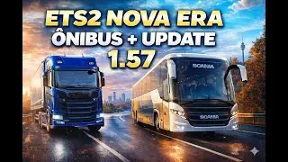 🔥 A NOVA ERA do ETS2 Come&ccedil;ou! #eurotrucksimulator2 #ets2update #ets2onibus #simula&ccedil;&atilde;odecaminh&atilde;o
