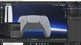 Speed modelling a PS5 controller - Part I : Base Mesh