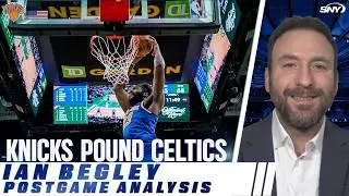 Инсайдер SNY NBA Иан Бегли комментирует впечатляющую победу &laquo;Никс&raquo; над &laquo;Бостоном&raquo;, одержанную пос...