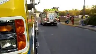 Strausstown Vol. Fire CO. Rescue Engine 50 leaving Shoemakersville