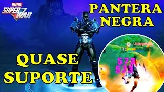 Pantera Negra quase suporte! O jungler bonzinho! BUILD + POEWER CORE - Marvel Super War