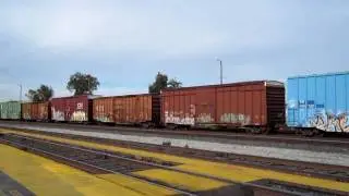 Union Pacific MRVSJ arriving at Santa Clara