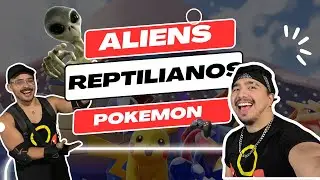 ALIENS, REPTILIANOS, CONSPIRACIONES Y NAHUALES | JUGANDO POKEMON UNITE