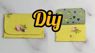 Easy DIY Double Pocket Card Holder 💳✨ | Sewing Tutorial for Beginners
