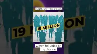 Pi network - Real or scam #shorts