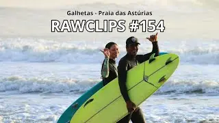 GUARUJ&Aacute; SURF CEDO 🌊 PRAIA DAS ASTURIAS (GALHETAS)  ALTAS ONDAS  (rawclips) #154