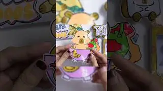 Capybara Blind bag roblox | Unboxing Asmr | Paper Diy #shorts #shortvideo #satisfying
