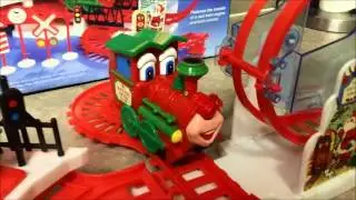 Kurt S Adler North Pole Express Train Christmas Display