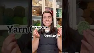 Урок по вязанию амигуруми с накидом поверх и под накидом #crochettutorial