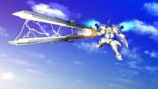 [SRW Y] Zechs Merquise - Tallgeese III - Mega Cannon (Max Output Mode) - Attack animation no UI