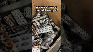 ￼Are you cleaning your ACRs? ACR = aluminum-copper radiators #scrapping #scrapmetal #scrap #copper