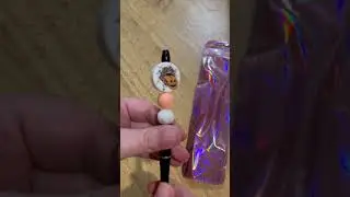 DIY Halloween Beadable Pen Tutorial - Spooky and Simple! #halloween #diy #beadedpens