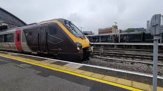 Class 221 Voyager leaving Bristol Temple Meads 