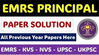EMRS PRINCIPAL PAPER SOLUTION LIVE - ADMIN & FINANCE - 16 DEC 2023 - MORNING SHIFT - STUDY PORTAL