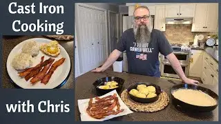A Simple COUNTRY BREAKFAST | Cast Iron Cooking | How to Make Gravy