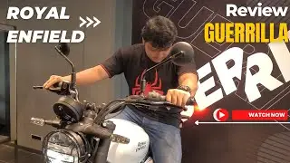 Royal Enfield Guerrilla 450 Review: New Features, Our Thoughts, and a GoPro Mishap!
