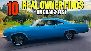 10 Real Owner Classic Car Finds on Craigslist!