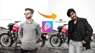 Picsart Mobile Realistic HD Photo Manipulation Editing Tutorial in hindi & telugu - Sharu Editz Sk