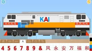 Cara Membuat CC206 Livery Spesial G20 - Labo Brick Train