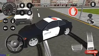 4K Android Police Car Game Real Police Car Driving v2 // Police Games Android Gameplay