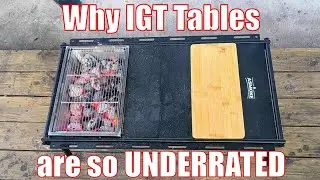 Почему столы IGT так НЕДООЦЕНЕНЫ #igttables #приготовлениенаулице #кемпинг #гриль #барбекю