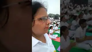 INTERNATIONAL YOGA DAY 2022 in LAL QILA(RED FORT)-Celebrated with great joy 😊 👍 after long time
