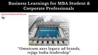 &ldquo;Omnicom axes legacy ad brands, rejigs India leadership&rdquo; 2
